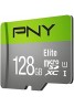 PNY 128GB Elite Class 10 U1 microSDXC Flash Memory Card 100MBs